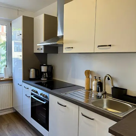 Апартаменти Moderne 3 Whg Zentrumsnaehe 5 Personen Бремен