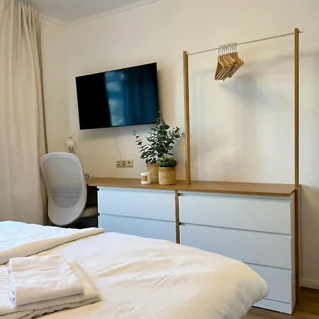 Moderne 3 Whg Zentrumsnaehe 5 Personen Bréma